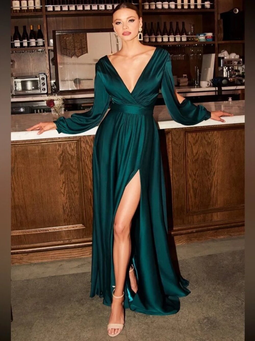 Cinderella Divine Emerald Green Gown | Size 12